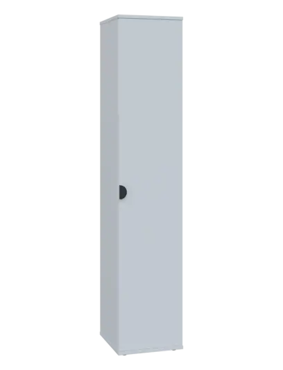 TN 5 - 3D kancelářská skříň, 1-dveřová, pravá, 1822x360x400, bílá